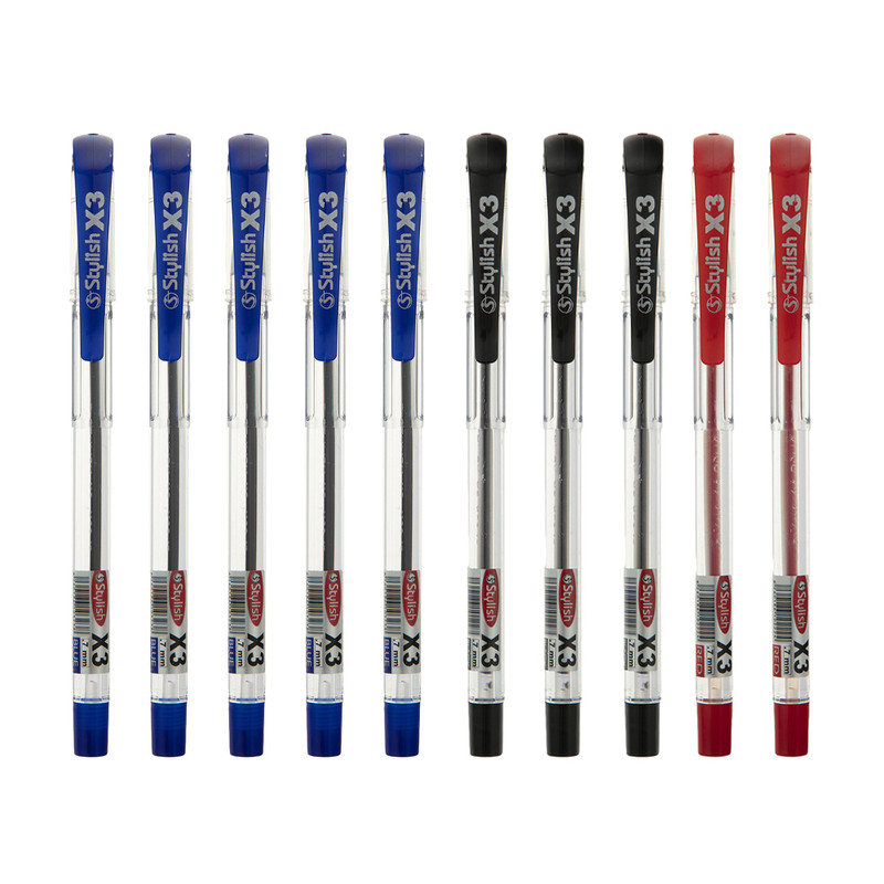 خودکار استایلیش مدل x3 کد 5.3.2 بسته 10 عددی