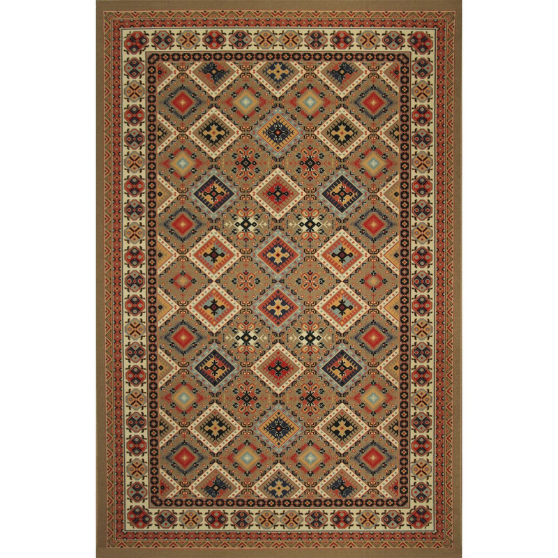 خرید و قیمت گلیم ماشینی اسپادانا نسکافه ای کد 6011