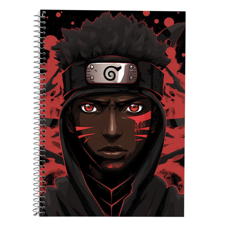 دفتر زبان 50 برگ مدوپد مدل Naroto کد DF11140