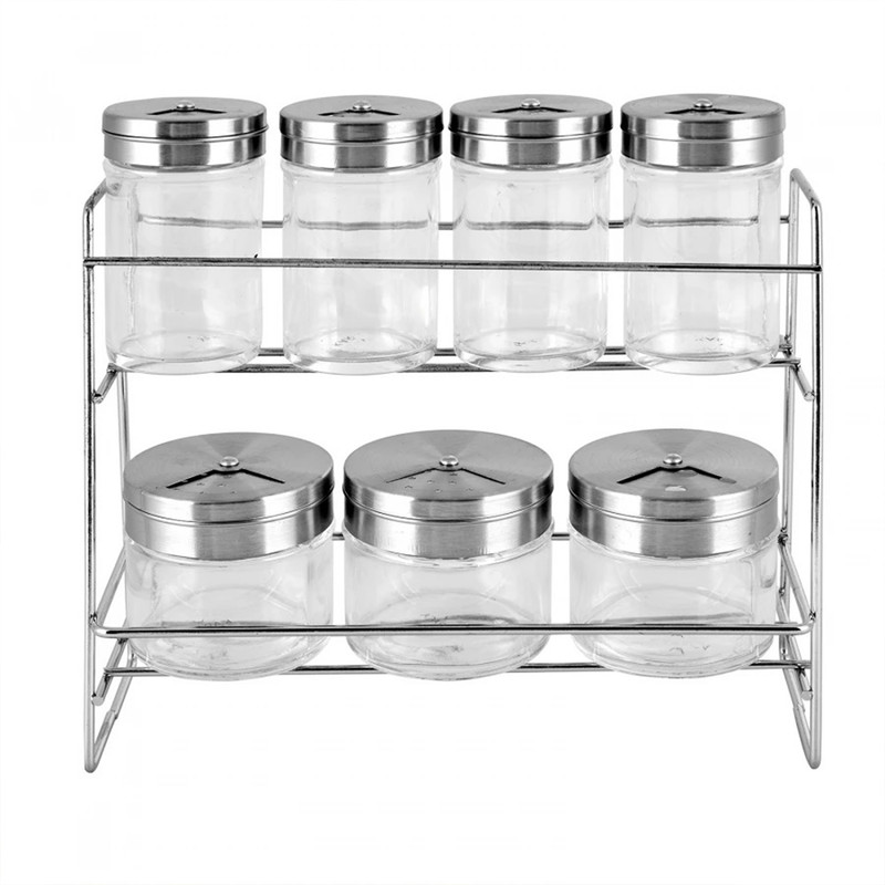 خرید و قیمت ست جا ادویه 8 پارچه کاراجا مدل Steel