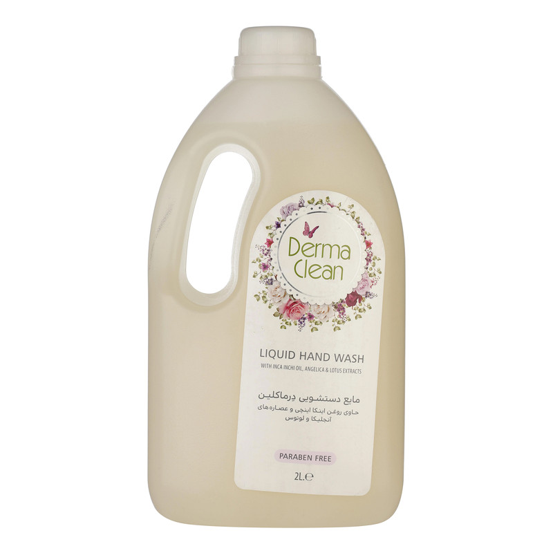 مایع دستشویی درماکلین مدل آنجلیکا و لوتوس حجم 2 لیتر
