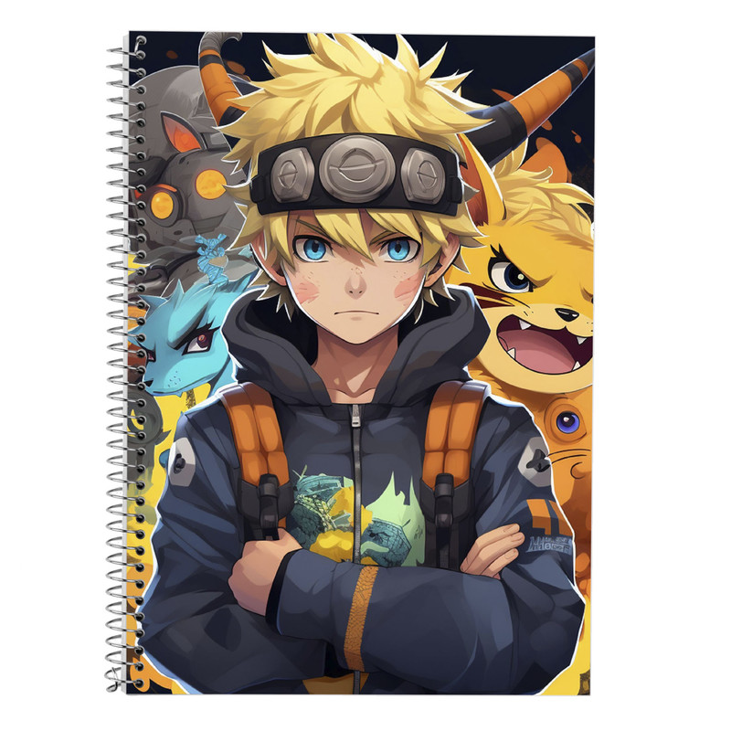 خرید و قیمت دفتر لغت 50 برگ مدوپد طرح Naroto کد DF11214