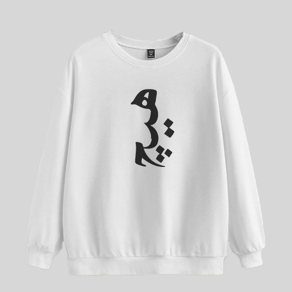 سویشرت مردانه مدل دورس طرح هیچ کد ir010