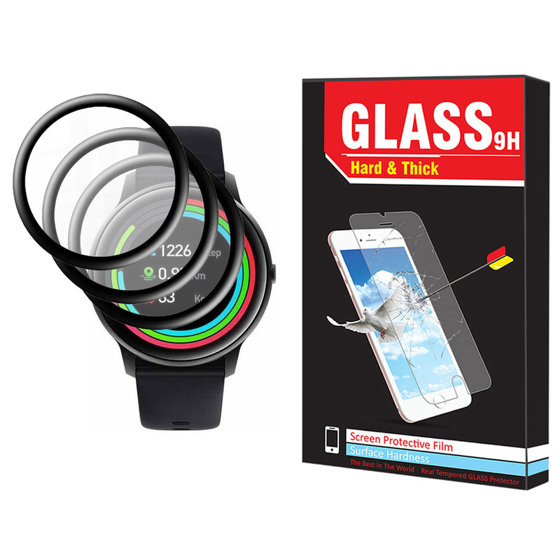 محافظ صفحه نمایش نانو هارد اند تیک مدل NHT مناسب برای ساعت هوشمند شیائومی Imilab KW66 بسته سه عددی