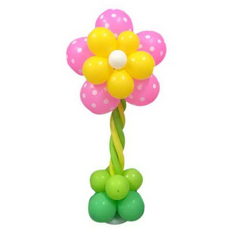 پک بادکنک آرایی ستون جشنکده مدل گل کد C07
