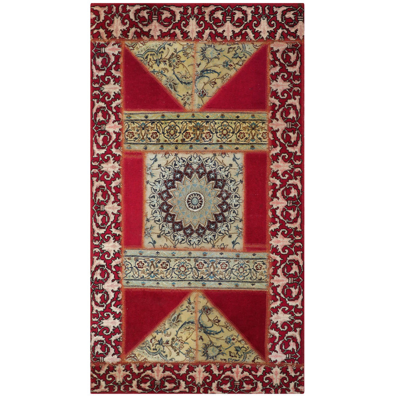 کلاژ فرش دستبافت دو متری فرش هریس کد 102102