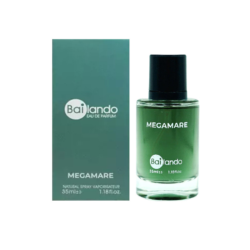 عطر زنانه و مردانه بایلندو مدل Megamare با رایحه خنک حجم 35 میلیلیتر