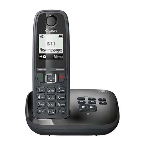 گوشی تلفن بی سیم گیگاست مدل AS405A -مشکی-گارانتی18 ماهه نگین تک پرشیا5