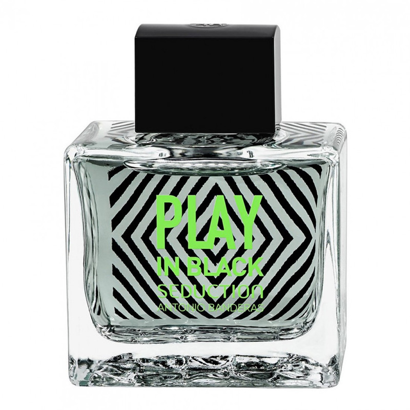 خرید و قیمت ادو تویلت مردانه آنتونیو باندراس مدل Play In Black Seduction حجم 100 میلی لیتر
