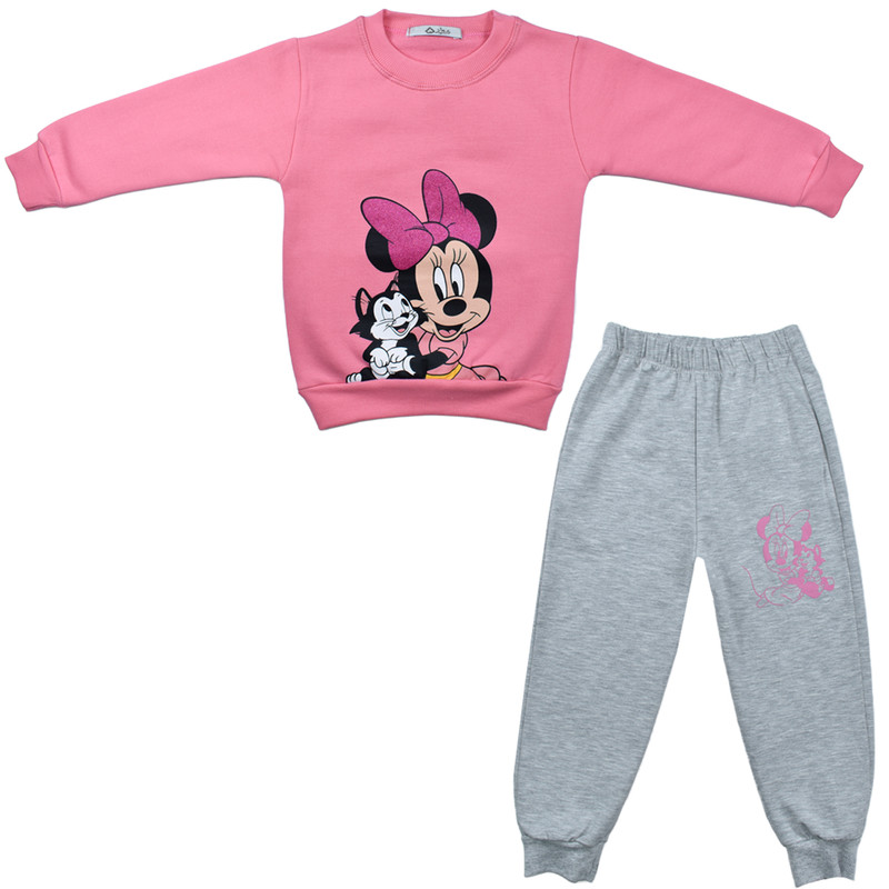 ست سویشرت و شلوار دخترانه نیروان مدل 2049 -1