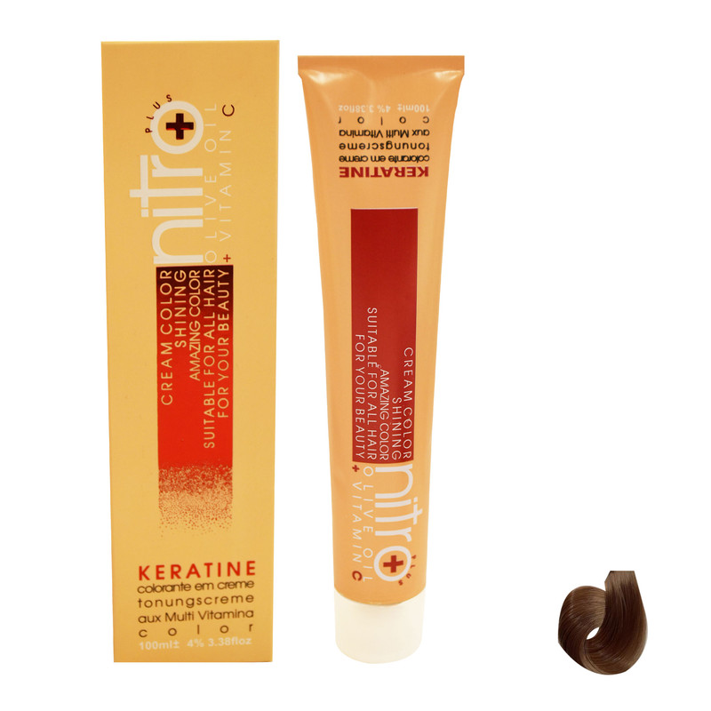 رنگ مو نیترو سری Keratine شماره 9.31 حجم 100 میلی لیتر رنگ بلوند بژ خیلی روشن