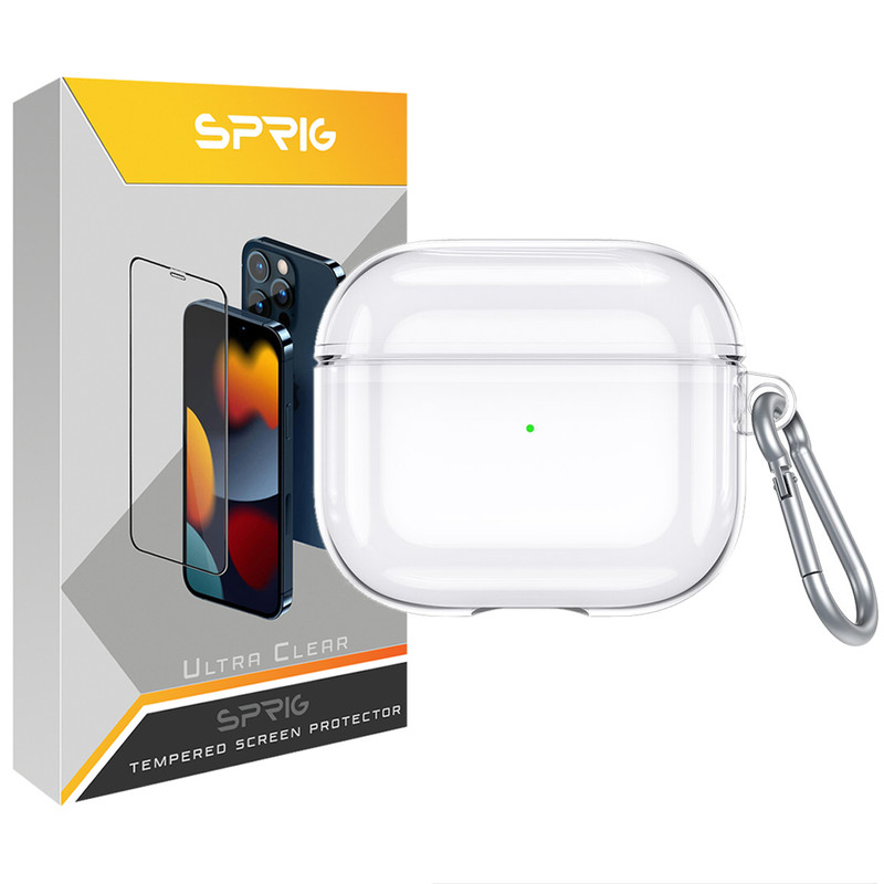 کاور اسپریگ مدل Transparent Guard مناسب برای کیس اپل ایرپاد Airpod Pro