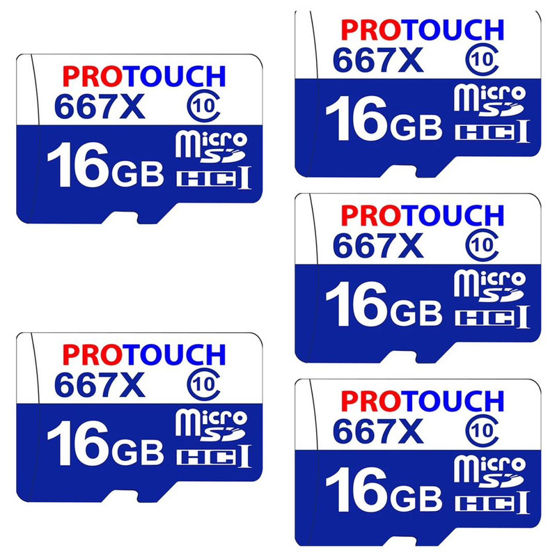 خرید و قیمت کارت حافظه microSDHC پروتاچ مدل Bulk کلاس 10 استاندارد UHS-1 U1 ظرفیت 16 گیگابایت بسته 5 عددی