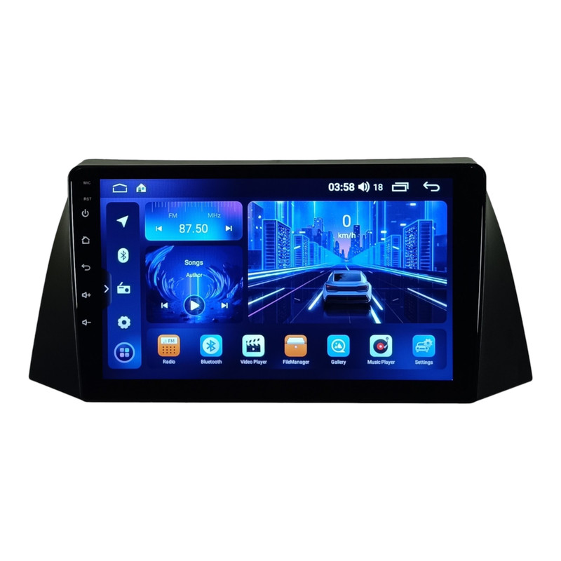 پخش کننده تصویری خودرو مدل اندروید Golden24 مناسب برای ام وی ام X33