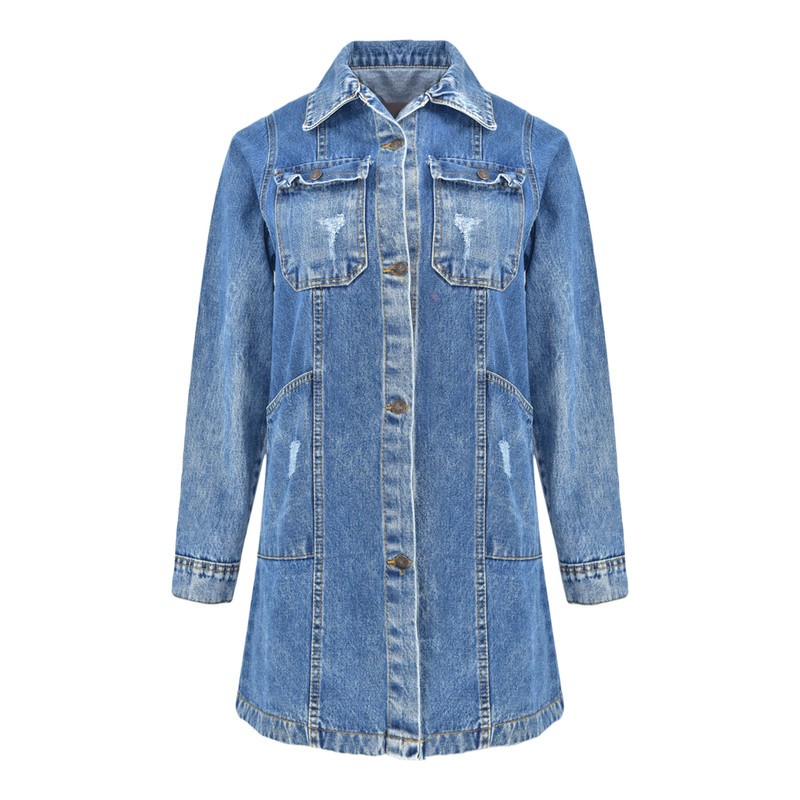 خرید و قیمت مانتو جین زنانه مدل M3830