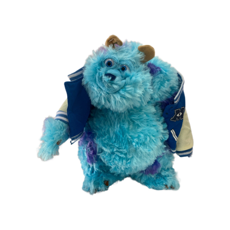 عروسک مدل خرس سالیوان طرح لباس دار ارتفاع 40 سانتیمتر