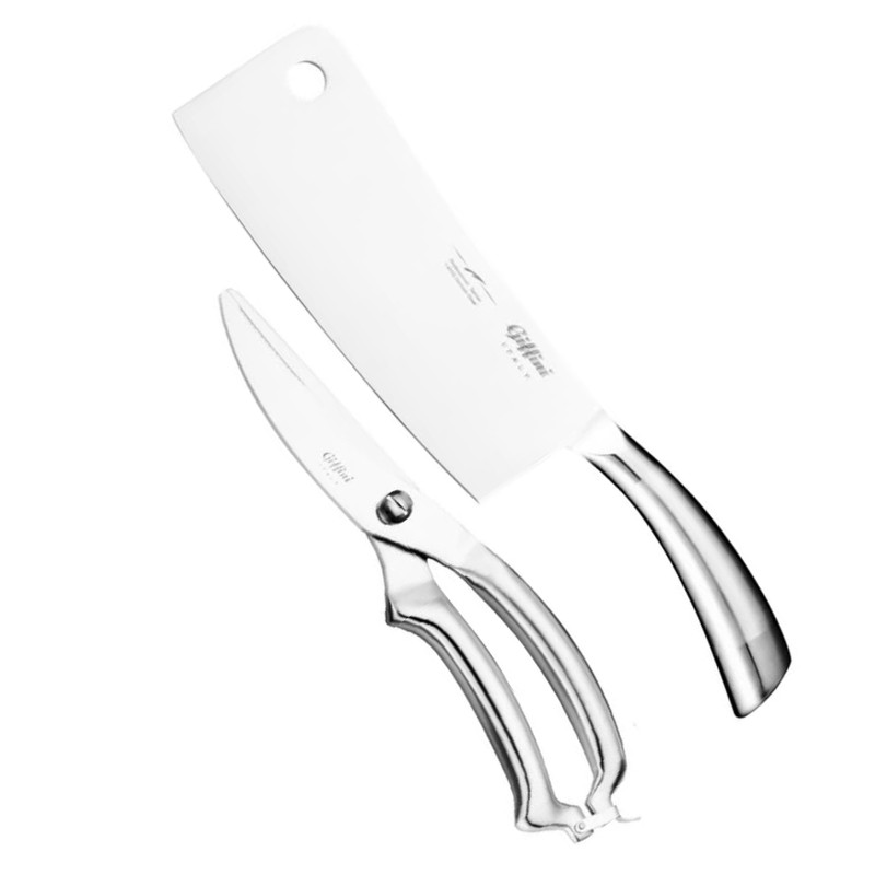 خرید و قیمت چاقو اشپزخانه جی فی نی مدل N12 مجموعه 2 عددی