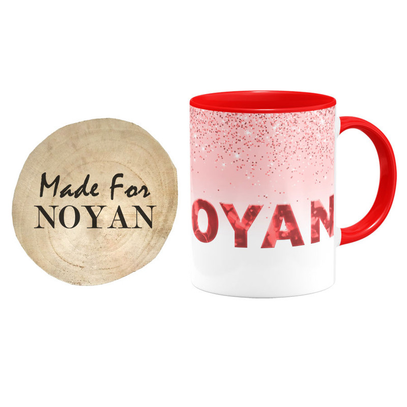 ماگ گالری وبفر مدل نویان به همراه زیر لیوانی