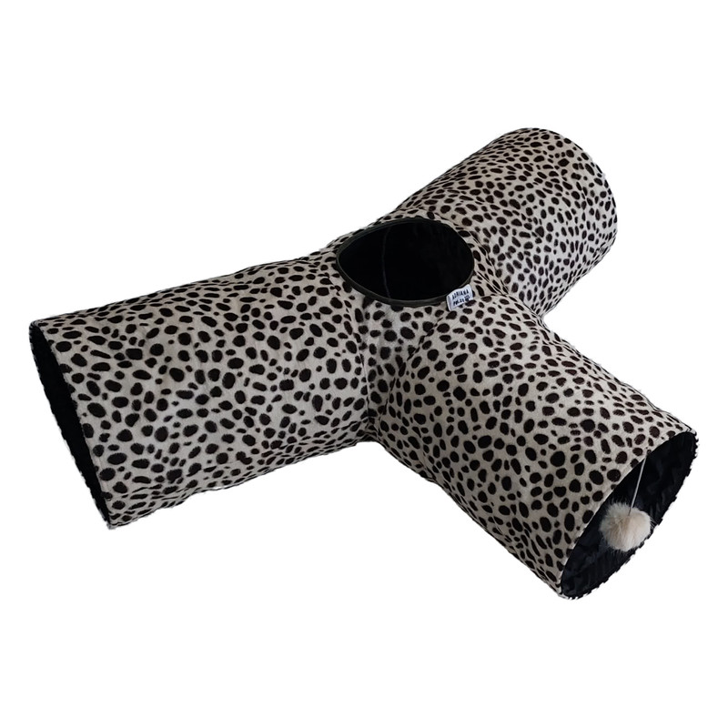 خرید و قیمت اسباب بازی گربه آدریاناپت مدل تونل سه شاخه پاروباهی