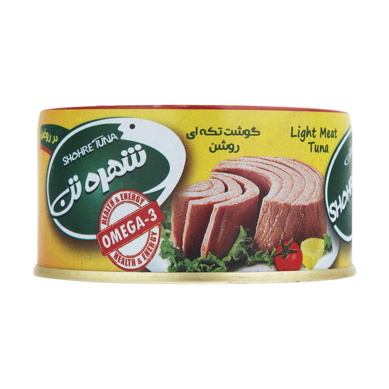 خرید و قیمت کنسرو ماهی تن شهره تن مقدار 170 گرم