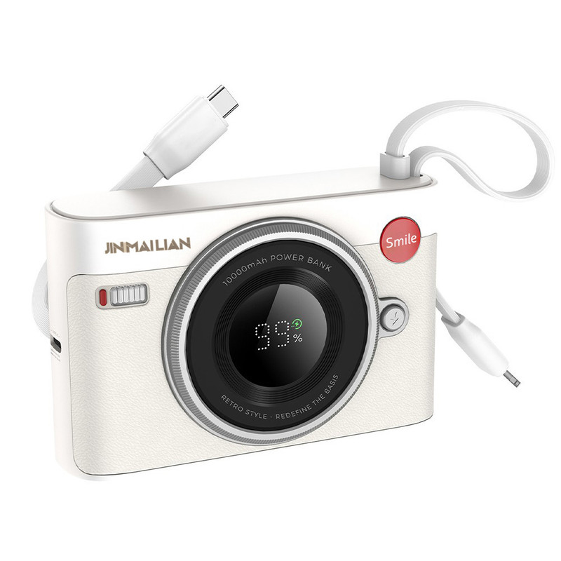 پاوربانک سوپر فست شارژ جین میلیان مدل p08 ظرفیت 10000 میلی آمپر ساعت