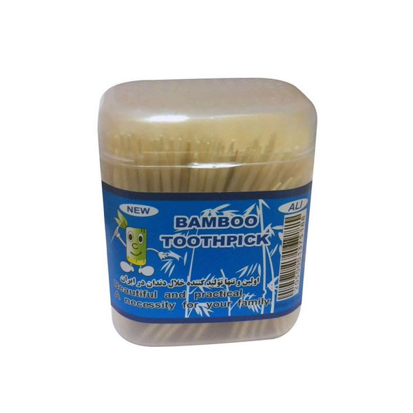 خلال دندان بامبو مدل LP1020 بسته 200 عددی