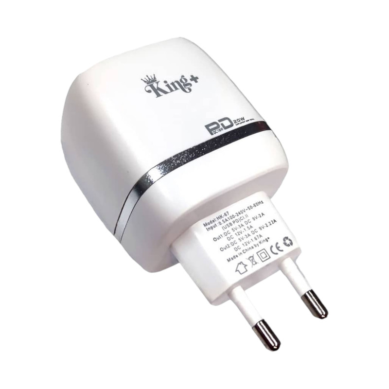 شارژر دیواری 20 وات کینگ مدل HK-67