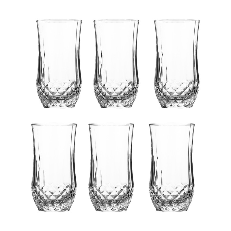 خرید و قیمت لیوان نوری تازه سری اپرا مدل 240131W بسته 6 عددی