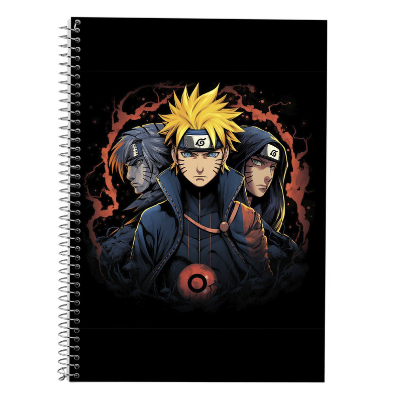 دفتر لغت 50 برگ مدوپد طرح Naroto کد DF11391