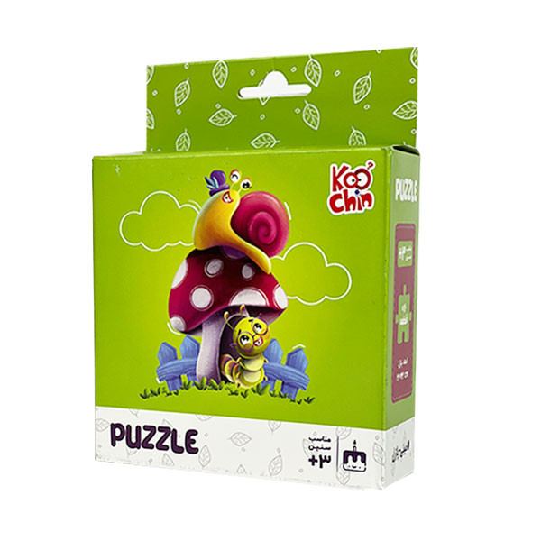 پازل 16 تکه کوچین طرح حشرات