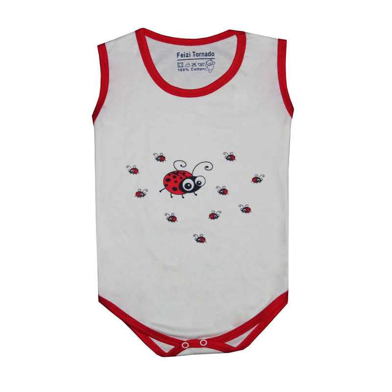 بادی نوزادی طرح کفشدوزک کد 102