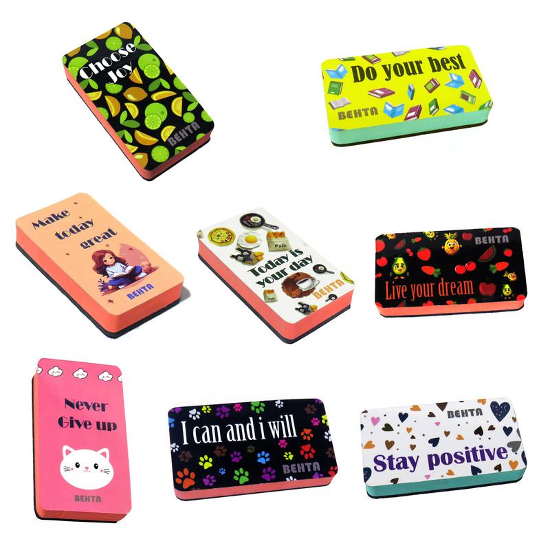 خرید و قیمت تخته پاک کن بهتا مدل D8 بسته 8 عددی