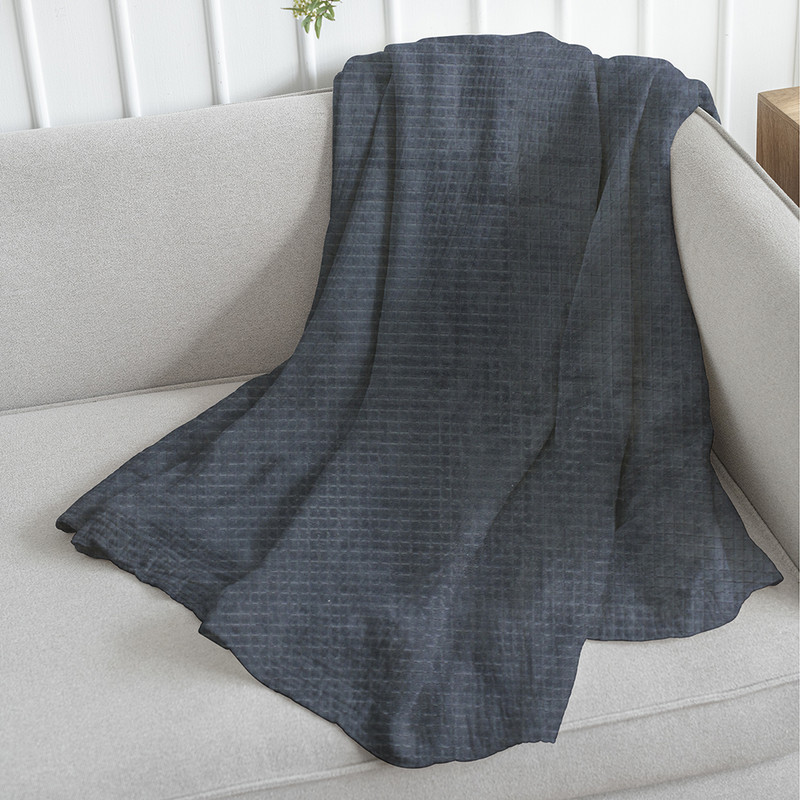 شال مبل و تخت شاران هوم مدل مخملی سایز 150×170 سانتی متر