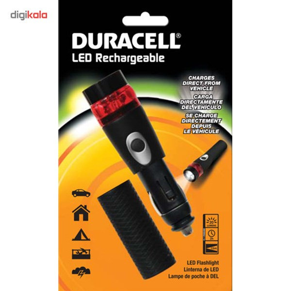 چراغ قوه دوراسل مدل ال ای دی ریشارژابل