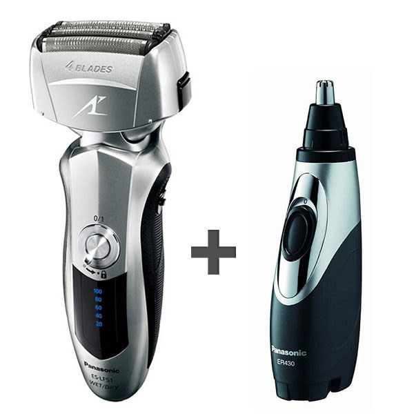 ماشین اصلاح صورت پاناسونیک سری لمدش مدل ES-LF51 و موزن ER430