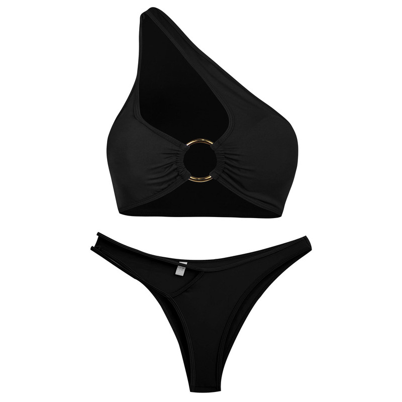 خرید و قیمت مایو زنانه ماییلدا مدل حلقه ای کد 4422-10-04 رنگ مشکی