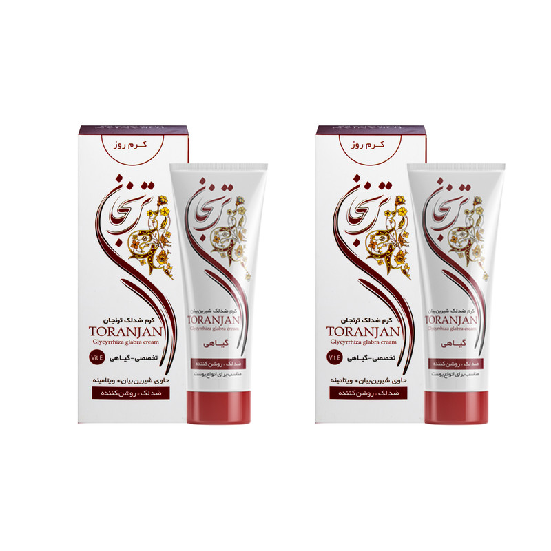 کرم ضد لک ترنجان مدل Glycyrrhiza Glabra حجم 50 میلی لیتر بسته 2 عددی