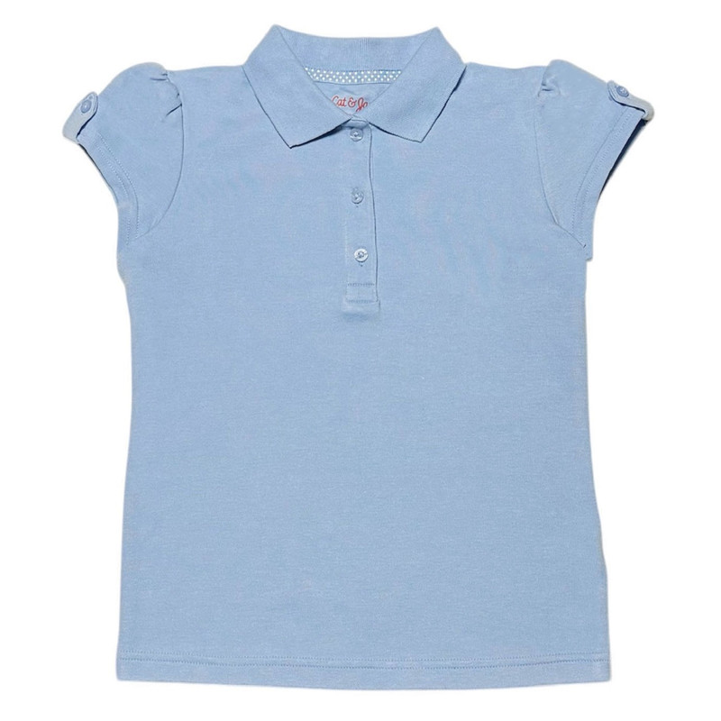 پولوشرت آستین کوتاه دخترانه کت اند جک مدل 990