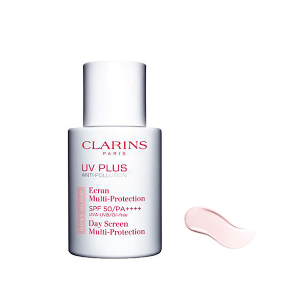 خرید و قیمت کرم ضد آفتاب کلارنس مدل UV PLUS ROSY GLOW حجم 30 میلی لیتر