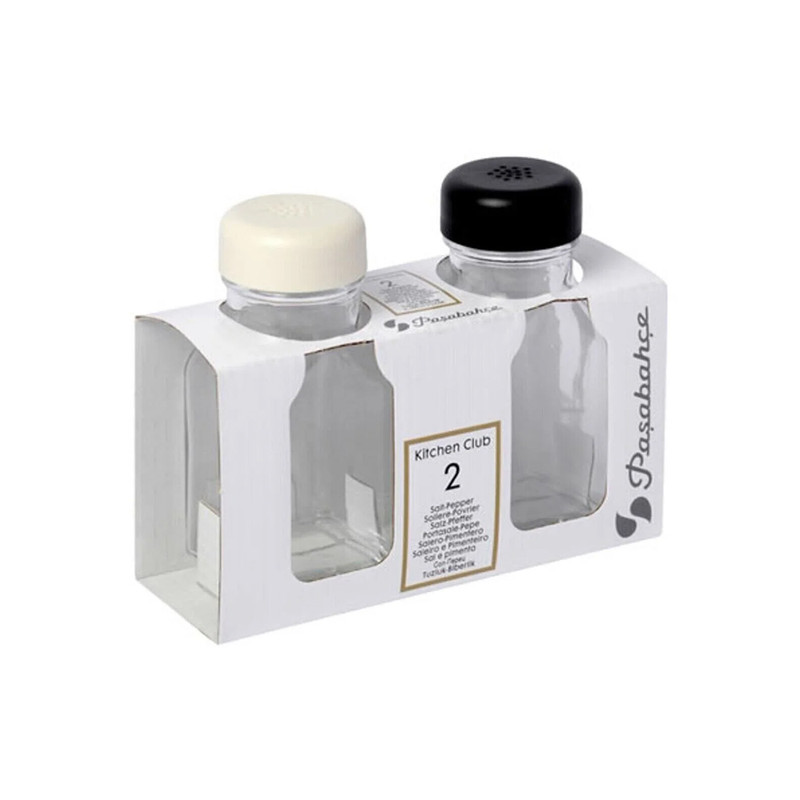 نمک و فلفل پاش پاشاباغچه مدل Kitchen Club کد 95764 بسته دو عددی