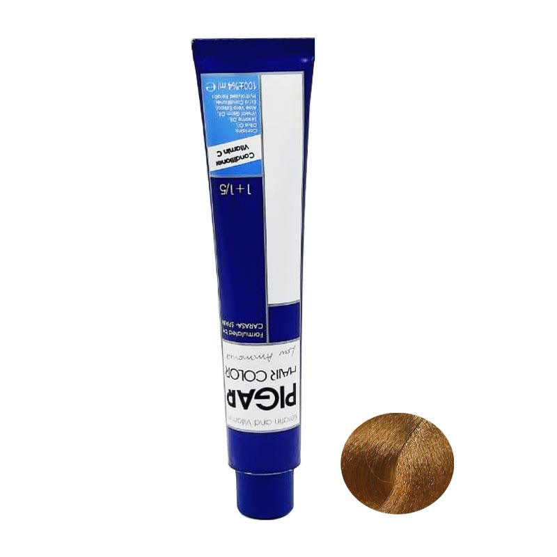 رنگ مو پیگار شماره 8.730 حجم 100 میلی لیتر رنگ چای عسلی