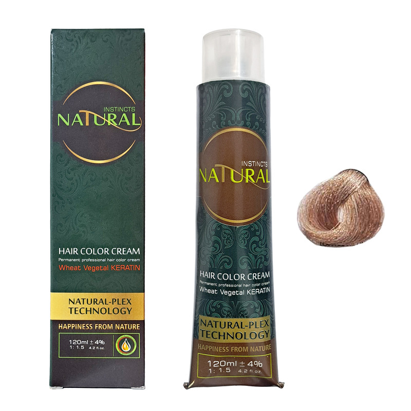 خرید و قیمت رنگ مو نچرال اینیستینکس شماره 9.1 حجم 120 میلی لیتر رنگ بلوند خاکستری روشن