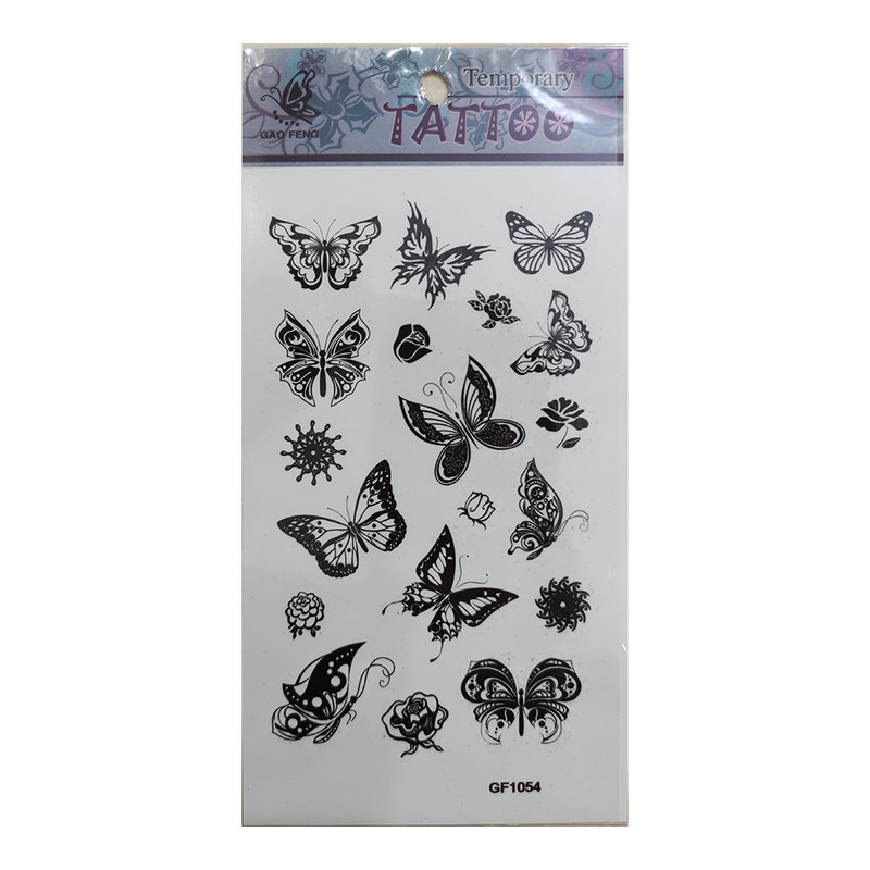 تتو موقت طرح پروانه کد 45