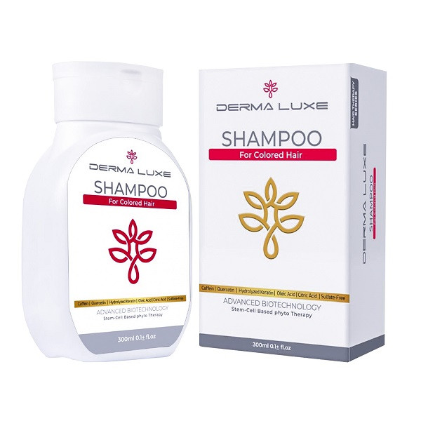 شامپو تثبیت کننده رنگ مو درمالوکس مدل 03 حجم 300 میلی لیتر