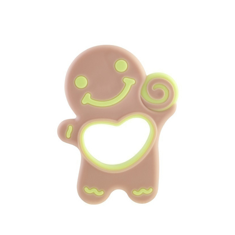 دندان گیر کودک فارلین مدل بیسکویت زنجفیلی کد BB-30005