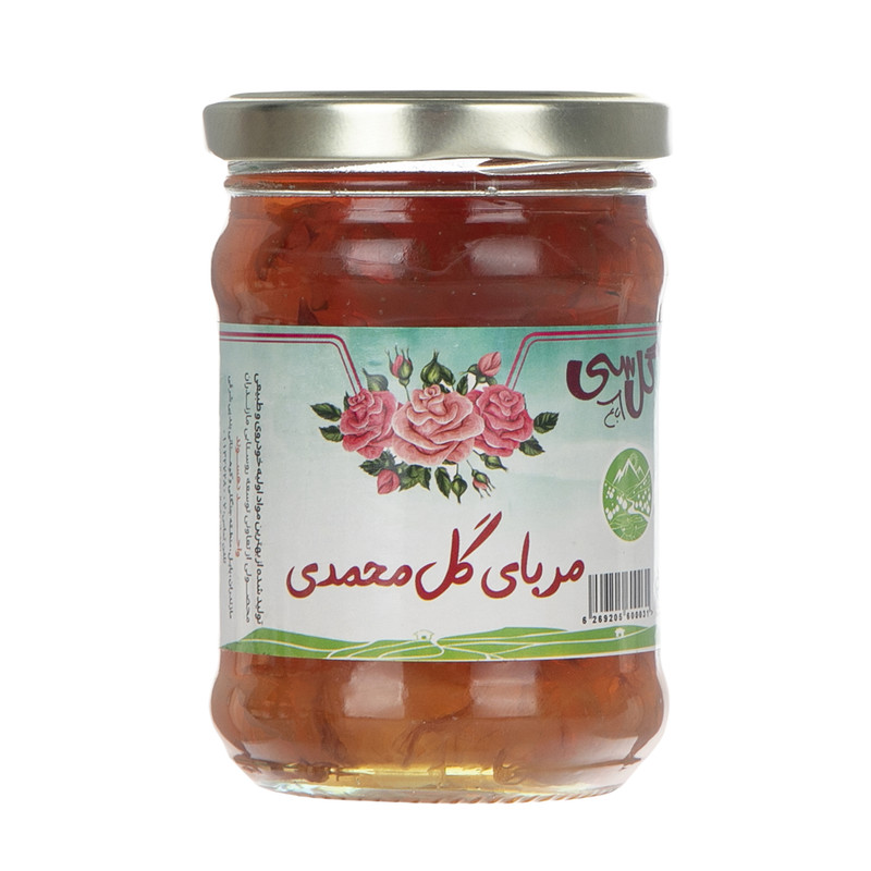 مربا گل محمدی ارگانیک گل باغ سی - 300 گرم