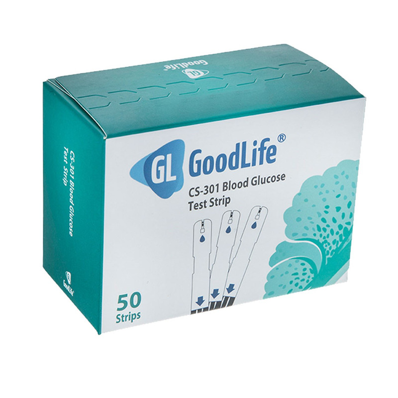 خرید و قیمت نوار تست قند خون گود لایف مدل CS-301