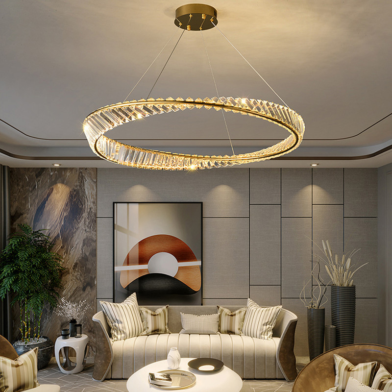 لوستر ام کی ای لایتینگ مدل مدرن کد CR80