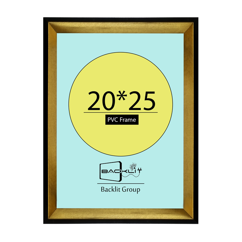 قاب عکس بکلیت مدل دو رنگ رومیزی 20x25-208