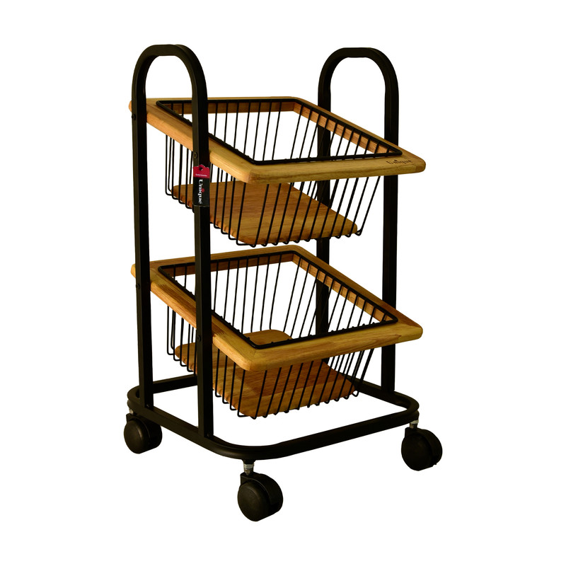 سبد سیب زمینی و پیاز یونیک طرح 2 طبقه کد 2945